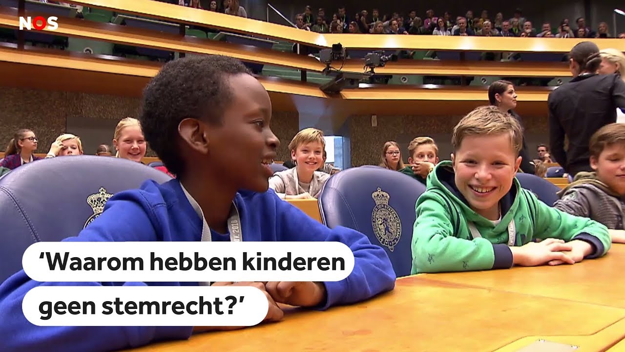 KINDERVRAGEN: Voor het eerst Kindervragenuur in de Tweede Kamer