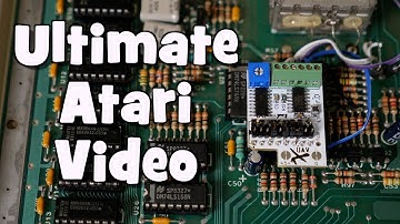 Ultimate Atari Video board for Atari 8 bit consoles and computers (UAV rev D install)