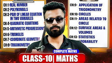 100+ Most Important Maths Questions🔥 | Class 10 PYQs from Last 10 Years 🎯 | Board 2026 | Kishore Sir