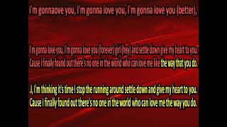 Musiq soulchild - Love contract (karaoke) (by request)