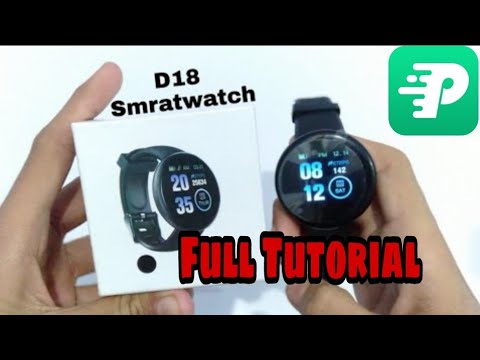 FitPro Tutorial | D18 FitPro Smart Watch Full Tutorial Video | How To