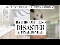 DIY SMALL BATHROOM MAKEOVER / Disaster to Dream Bath