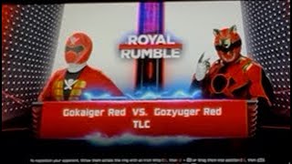 Gokaiger Red Vs Gozyuger Red (WWE2k25 Xbox Series S)