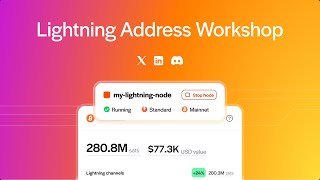 Lightning Address Workshop