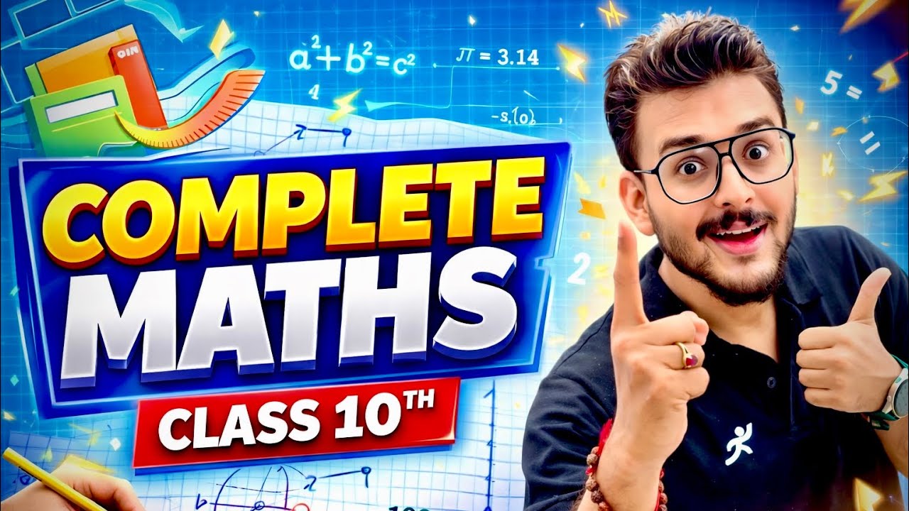 Complete Maths🔥 | CBSE Board Class 10 2025-26 | Score Full Marks ...