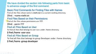 31 LINUX find