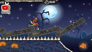 Moto X3M Spooky Halloween Level 12 13