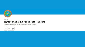 Threat Modeling for Threat Hunters Trailhead || Salesforce