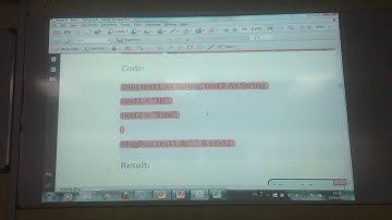 VBA-Strings Function - Concatenate - Part 4