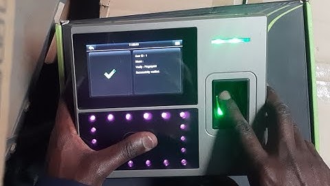 How to Disable Duplicate Punch in UFace800 | ZKTeco attendance devices