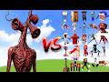 Siren Head vs All New creepypasta Bosses