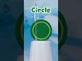 Throwing Shapes! 🕺 Learn Shapes & Colors With Little Angel Water Learning & #kids Tutorials #shorts