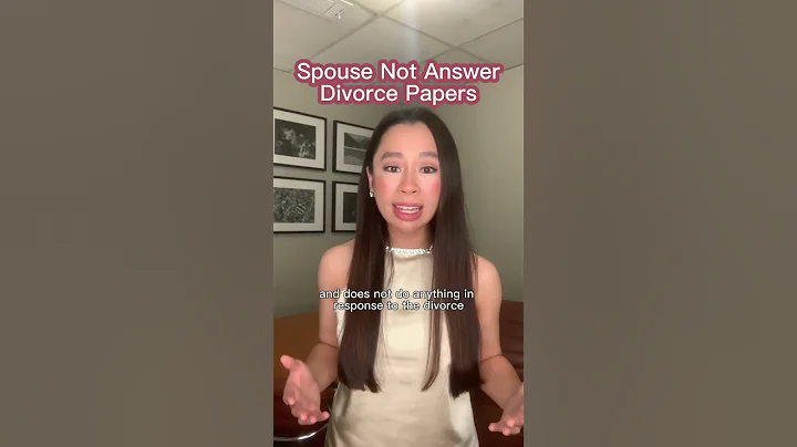 Spouse Not Answer Divorce Papers - DayDayNews