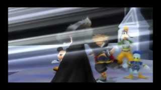 [73] Kingdom Hearts II: First Battle With Xemnas
