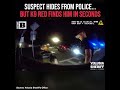 Suspect Hides from Police But K9 Red Finds Him in Seconds