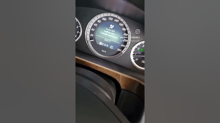 Mercedes Benz E Class W212 SRS Airbag troubleshooting. Newrika Automobile Jombang.