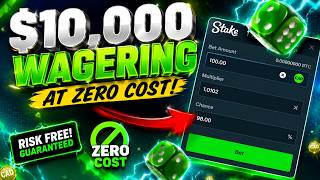How I Wagered $10,000 For FREE on Stake Dice 😳 screenshot 5