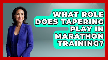 What Role Does Tapering Play in Marathon Training? | Running Beyond Limits