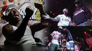 TAY ROC VS SWAMP Brutally BRAWL😲 This Got REALLY CRAZY😱😳 SMACK/URL #SummerMadness12 BATTLE REACTION