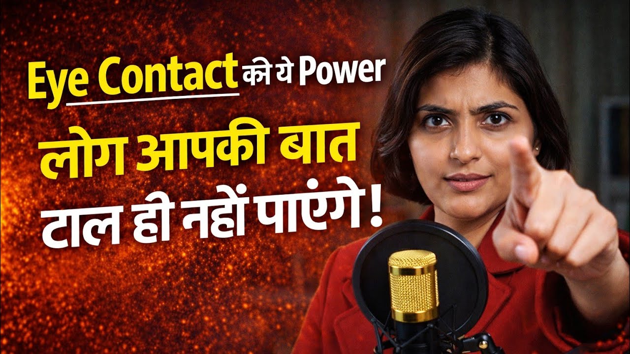 Eye Contact की ये Power — लोग आपकी बात टाल ही नहीं पाएंगे! | Communication Skills Mastery