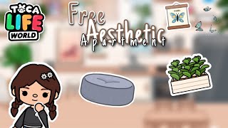 Free aesthetic apartment design🌿🍃~toca life world~ | toca spring screenshot 4