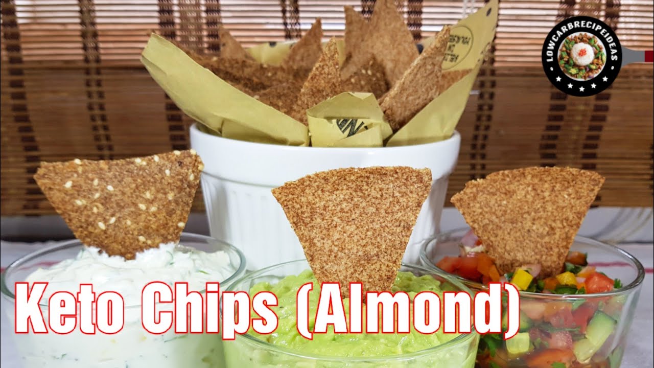 HOW TO MAKE THE BEST KETO CRISPY CHIPS (ALMOND FLOUR) YouTube