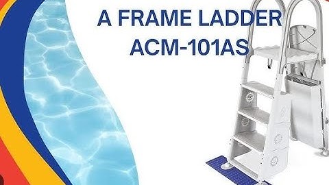101AS Above Ground Pool Ladder Installation Guide
