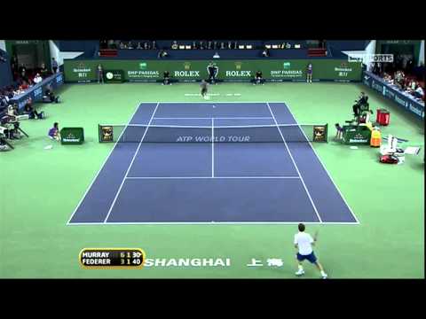Roger Federer vs. Andy Murray Shanghai 2010 Highlights HD