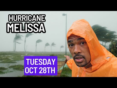⚠️Newest Update: MELISSA Destroying Jamaica ( Must Watch)‼️