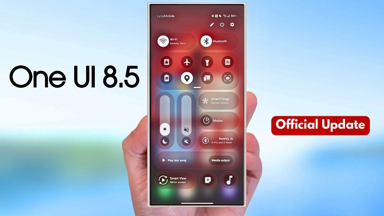 Ui Update Samsung One UI 8.5 - OFFICIAL BIGGEST UPDATE YET !!! - YouTube