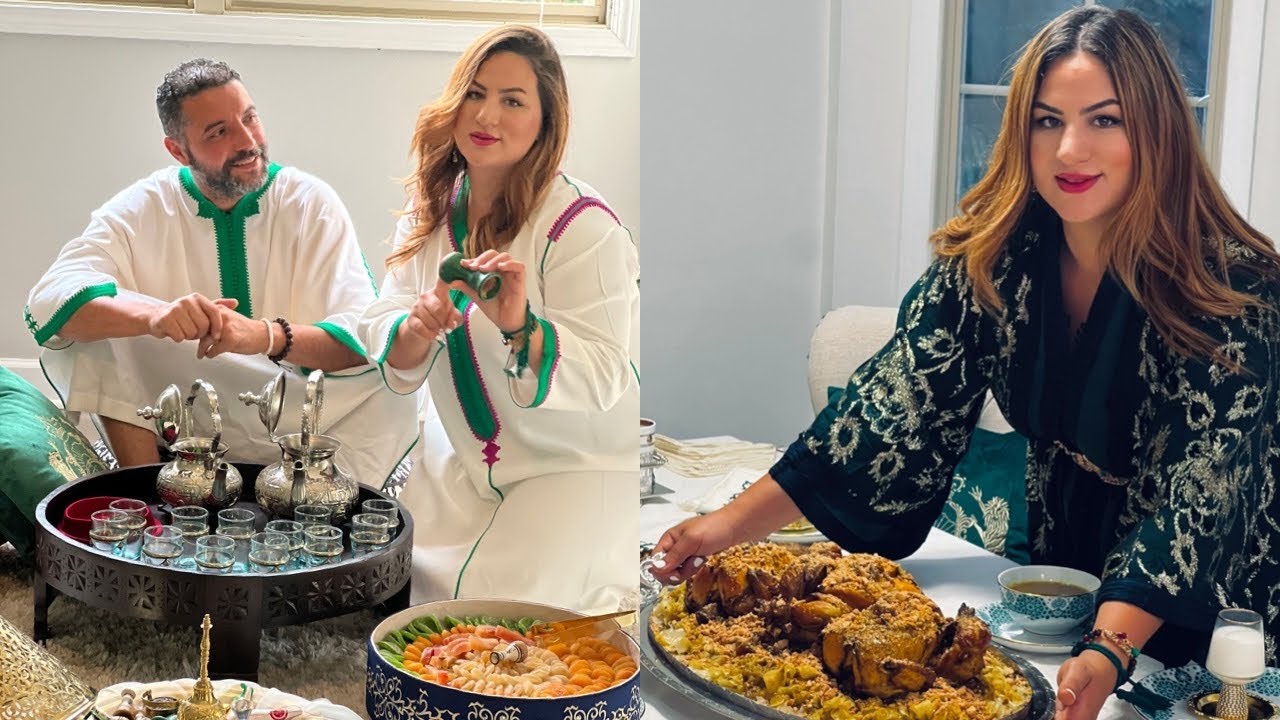 اجواء وتقاليد مغربية 💯 عاشوراء وعراضة من امريكا