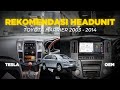 HEAD UNIT TERBAIK TOYOTA HARRIER 2003-2014 ! OEM & TESLA