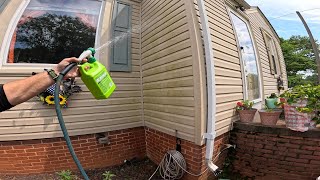 Mold Armor E-Z House Wash Hose End Sprayer - Testing/Review
