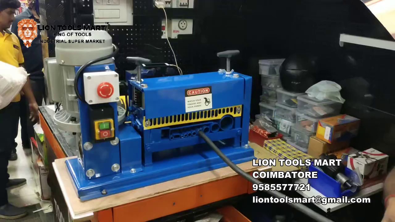 Automatic Wire & Copper Cable Stripping Machine For Sale in Coimbatore YouTube