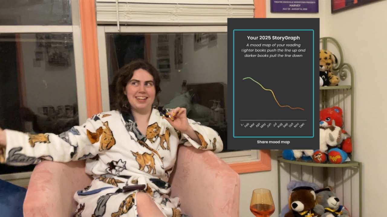 My 2025 StoryGraph Wrapped!!!!