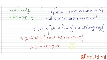 Two particles are in SHM with the same amplitude and frequency along the same line and about