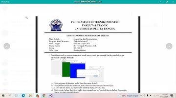 TUGAS UAS ALGORITMA DAN PEMROGRAMAN - YOGA HIDAYATULLOH