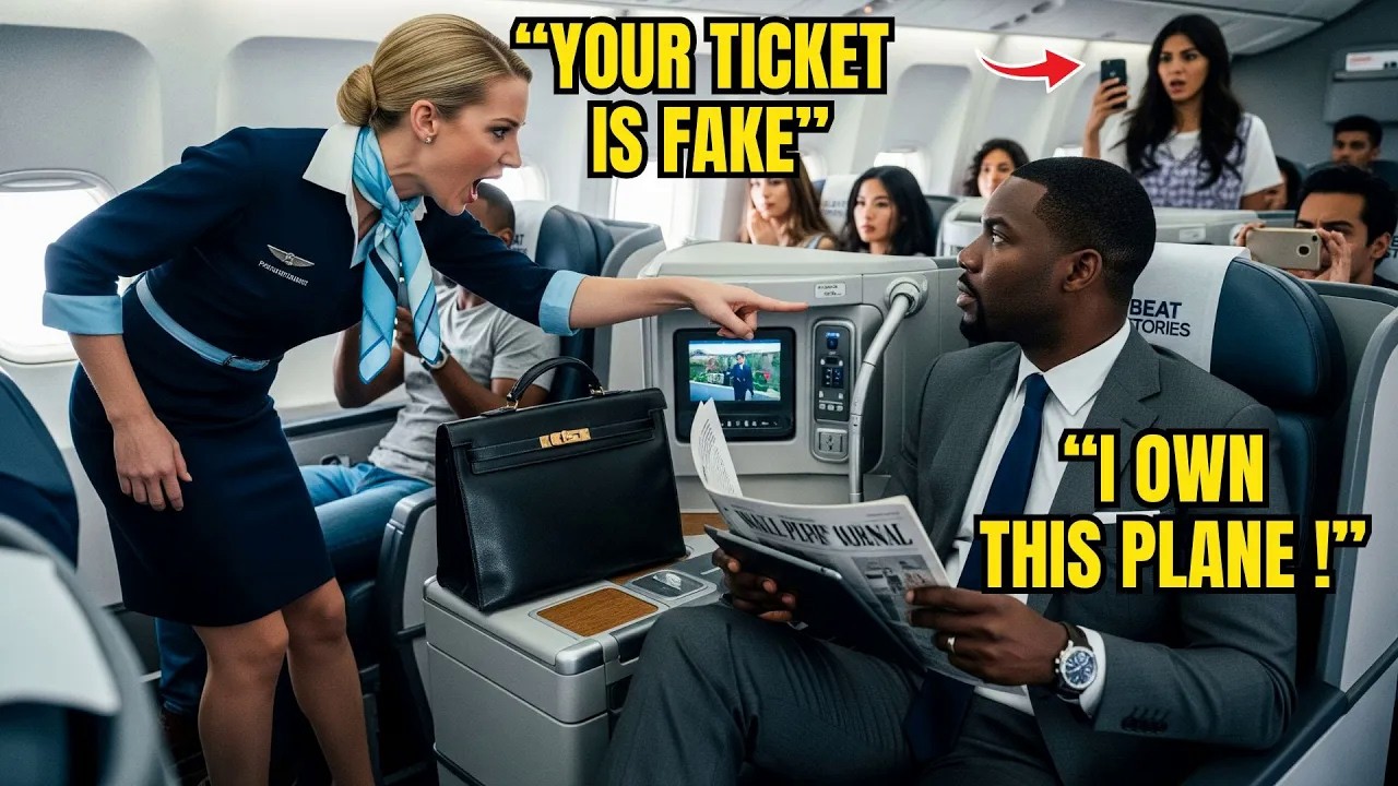 Black Man Mistaken for Poor Passenger — Fires Entire Flight Crew After Landing