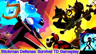 Stickman Defense: Survival TD Gameplay screenshot 5