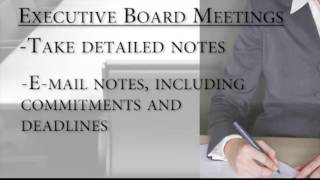 Executive Board Secretary 18 mp4