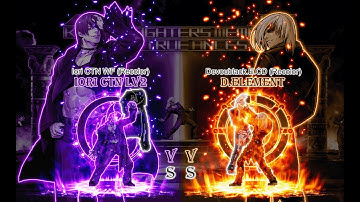[KOF TA] Originals vs Recolors - Iori CTN Lv2 & Devourer Element vs Iori CTN WF & Devoublack.E.CD