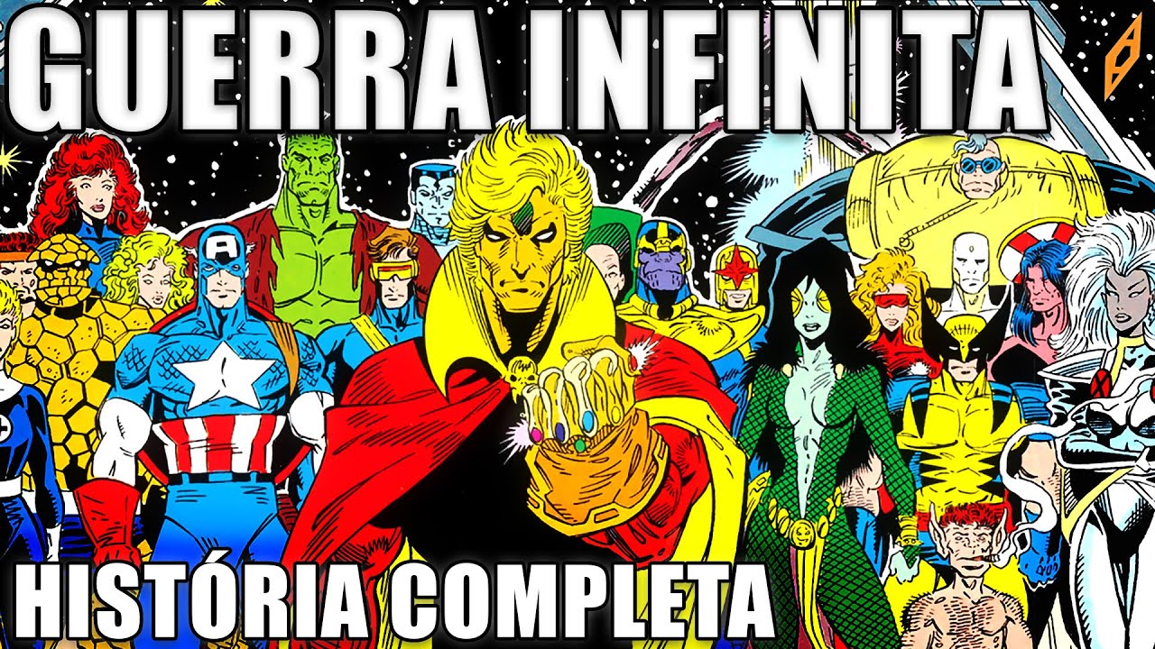 GUERRA INFINITA | História COMPLETA da saga em que THANOS virou HERÓI!!!!