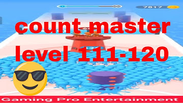 Count Masters Crowd Runner Walkthrough | Funny Game Play | Level 111-120 #countmaster #funny #game