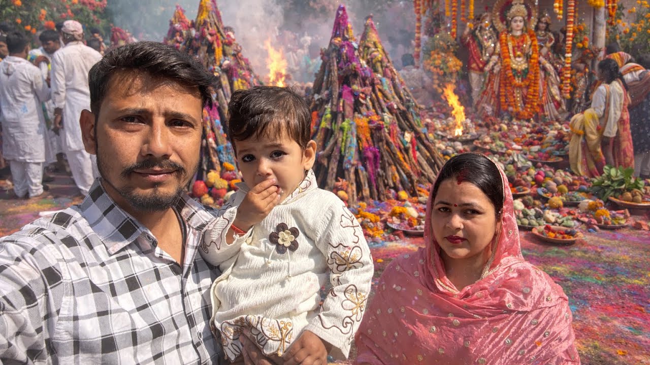 Holi family vlog #youtube 