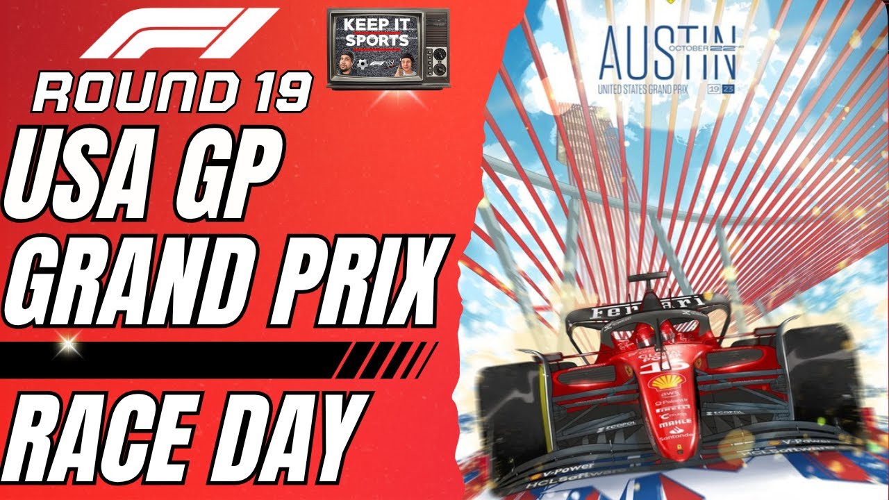 F1 ROUND 19: LIVE USA GP RACE
