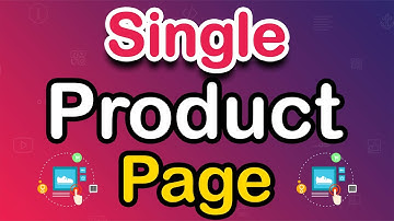 How to Create Single Product Page in WordPress Website ৷৷ Elementor Advance Tutorial