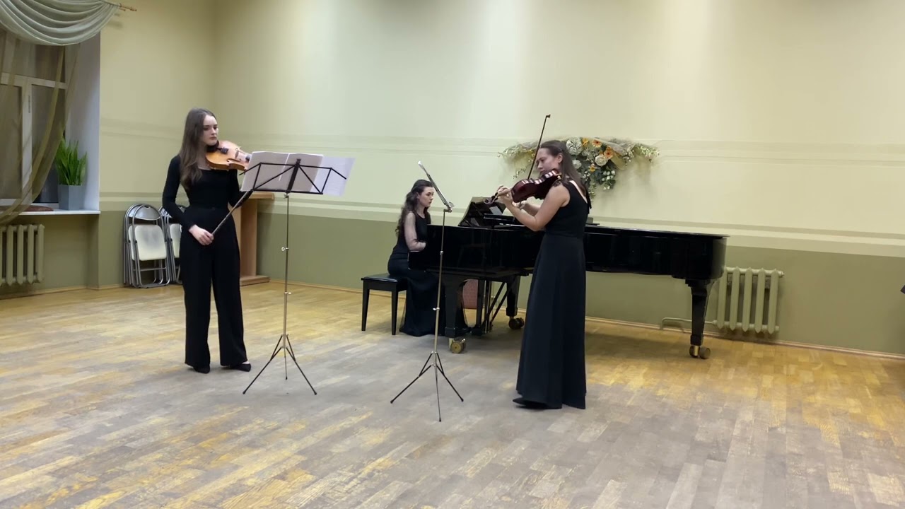 Adolf Sandberger - Trio-Sonate op.4 (für violine, viola und pianoforte)