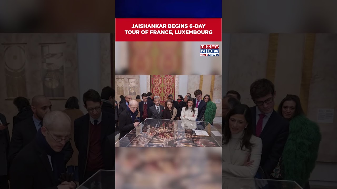 Jaishankar Begins 6-Day Tour of France, Luxembourg As India Eyes To Strengthen Ties with Europe