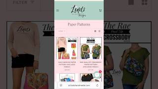 Did you know we offer a lot of our sewing patterns not only in PDFs but  in paper form as well?