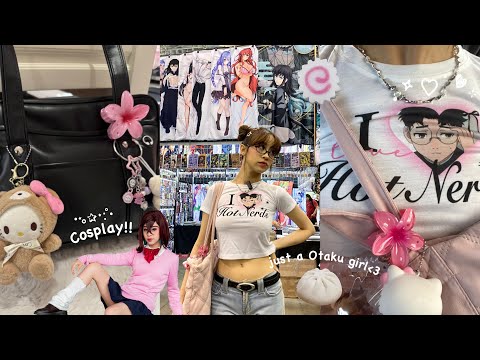 acompañame a una convención de anime…en cosplay?🍥🎀